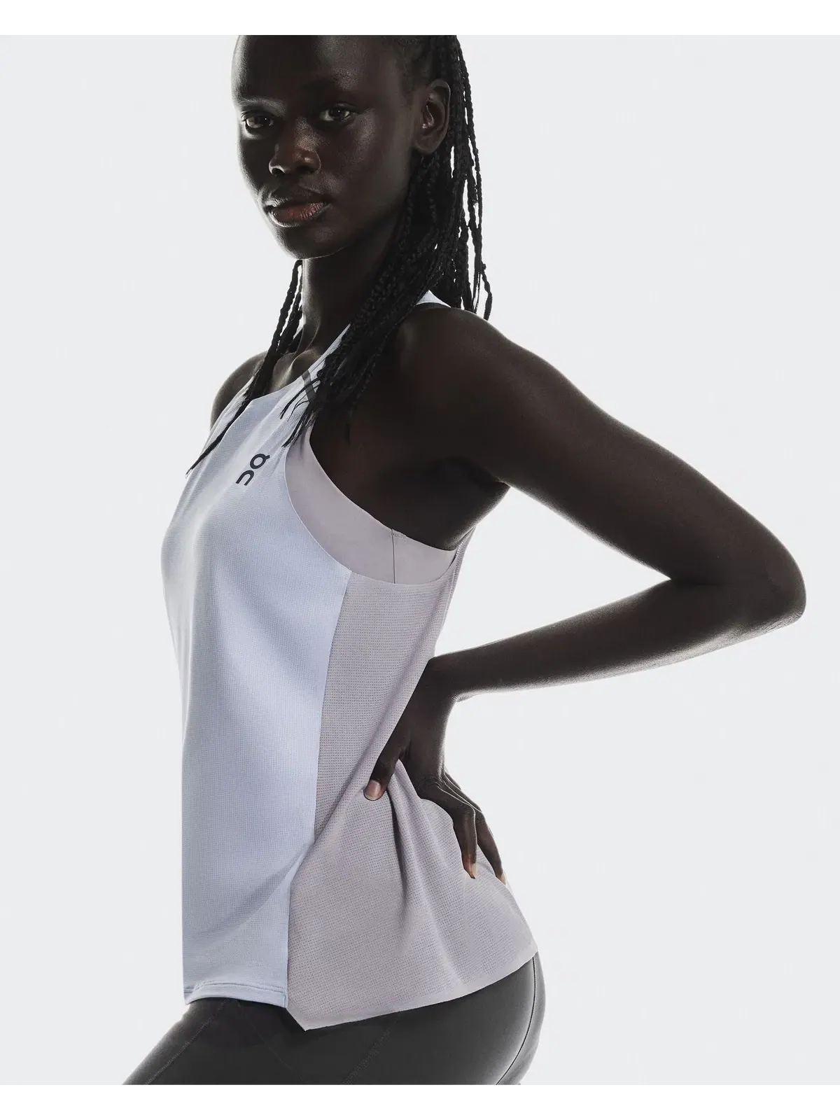 Женская майка для бега Performance Tank On, Nimbus Lilac — 7
