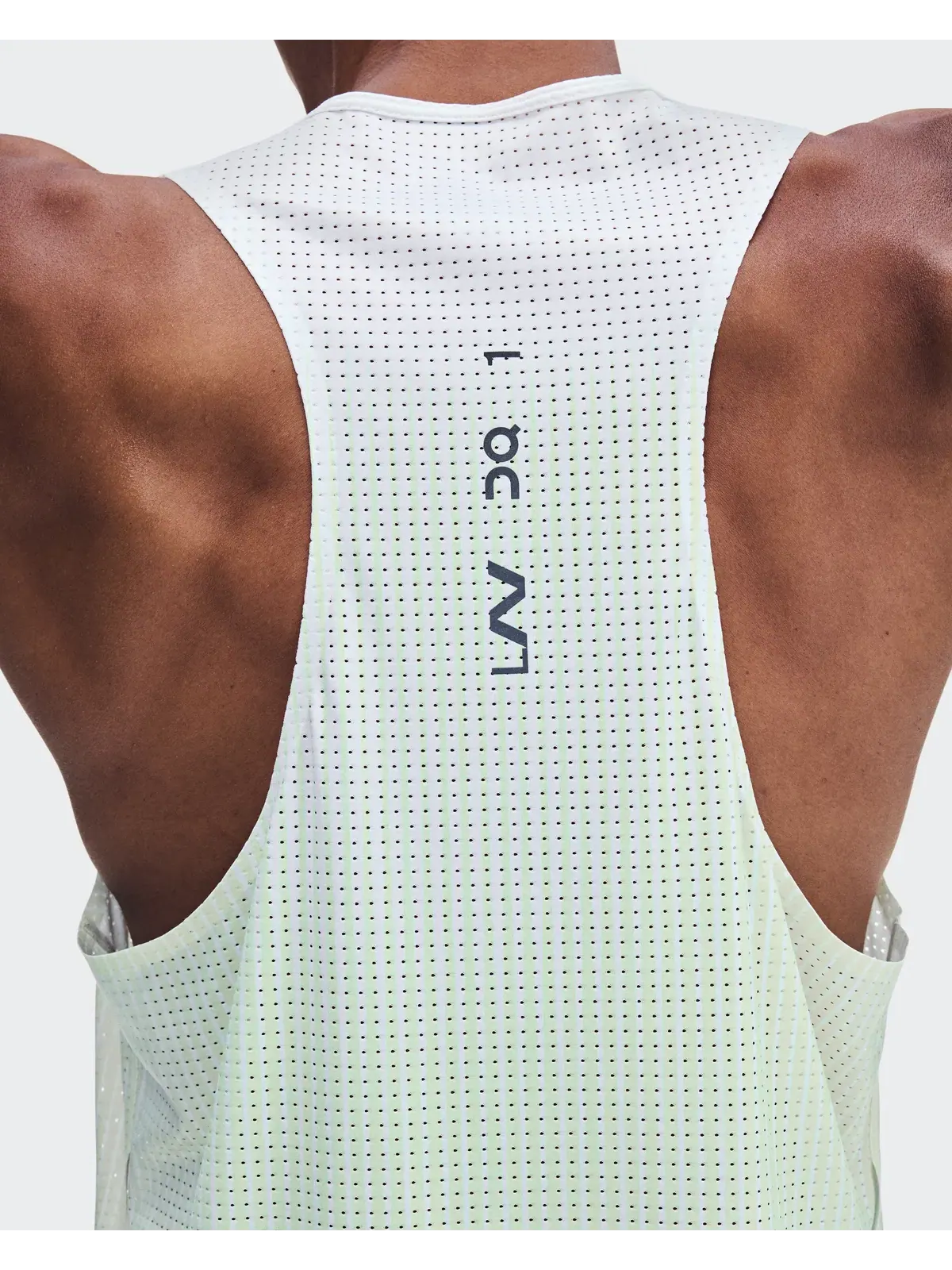 Мужская беговая майка-синглет с плиссированной конструкцией Race Singlet LN1 On, Fresco — 7