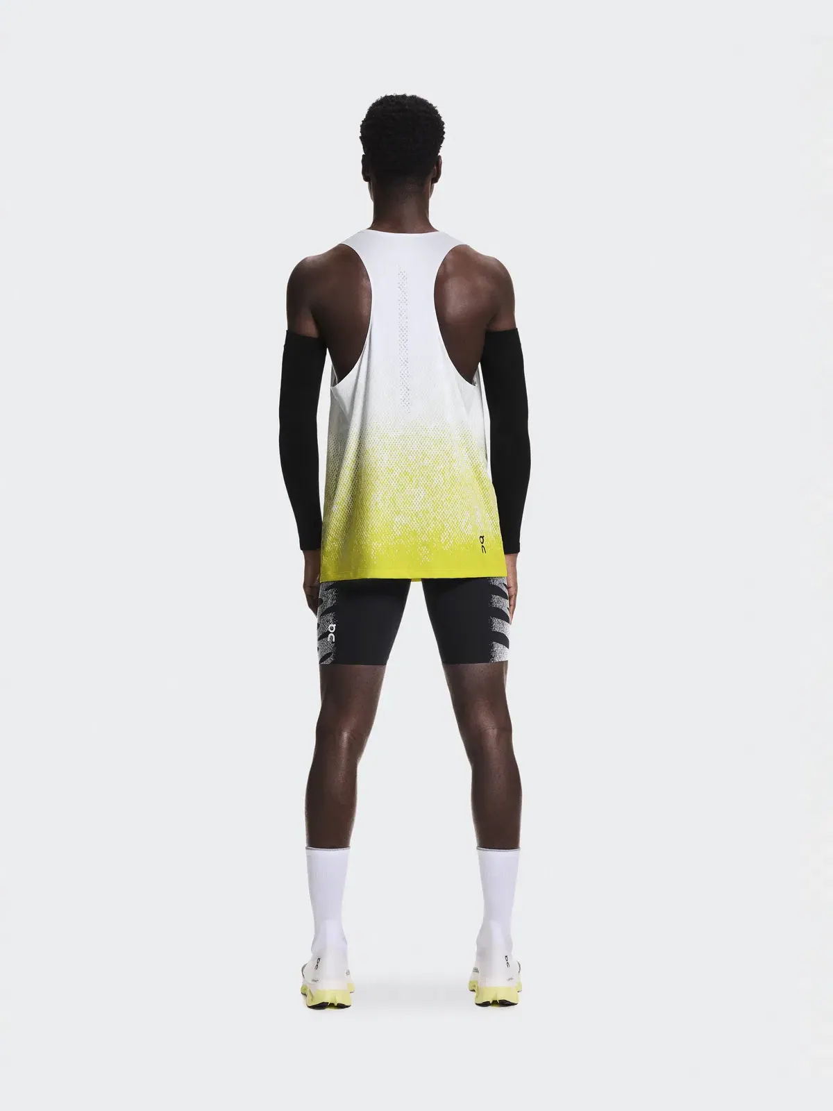 Мужская майка беговая ультралегкая Zero Singlet On — 3