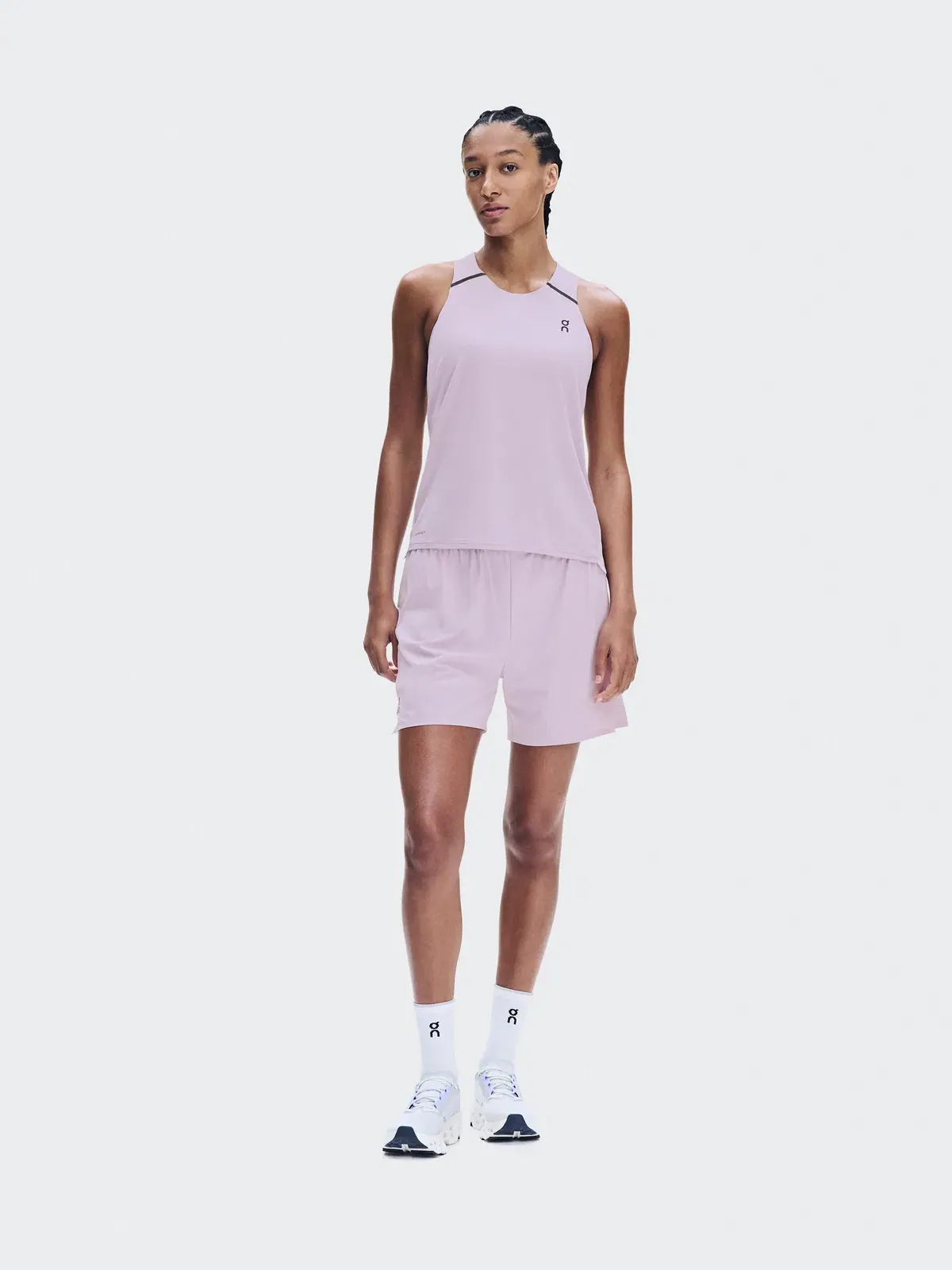 Женская беговая майка с технологией DryTec Performance Tank On, Foxglove/Orchid — 2