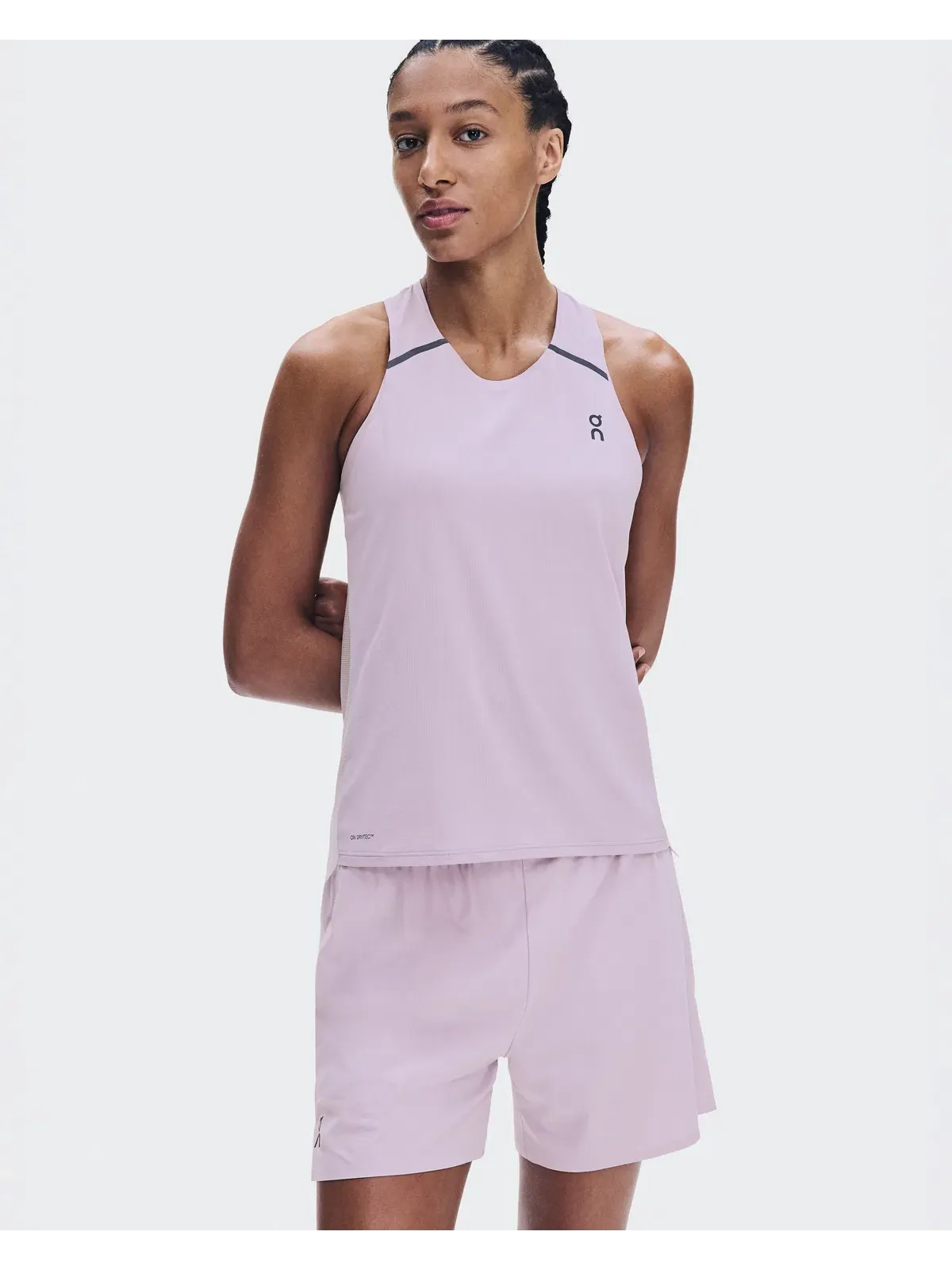 Женская беговая майка с технологией DryTec Performance Tank On, Foxglove/Orchid — 5