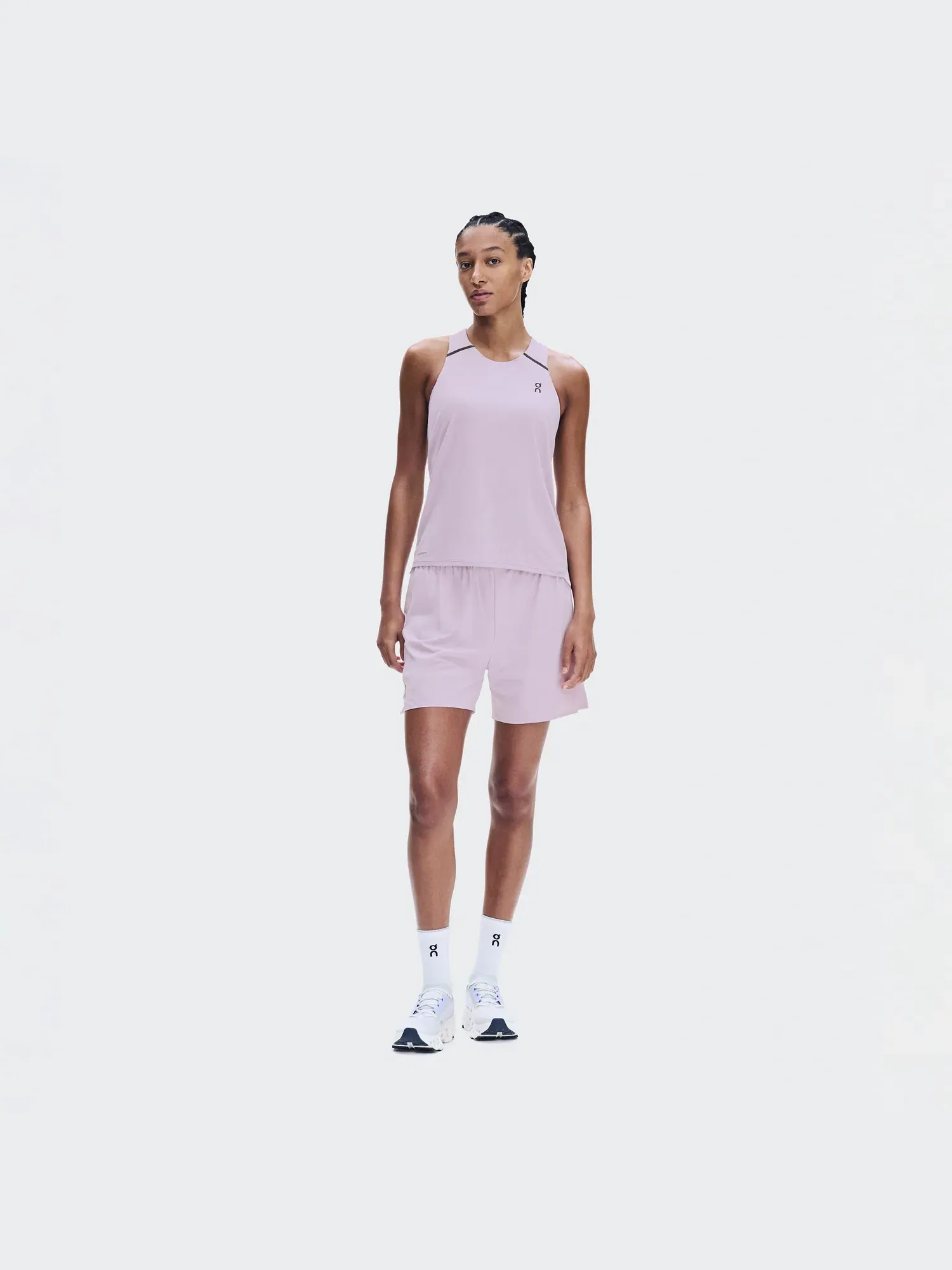 Женская беговая майка с технологией DryTec Performance Tank On, Foxglove/Orchid — 8