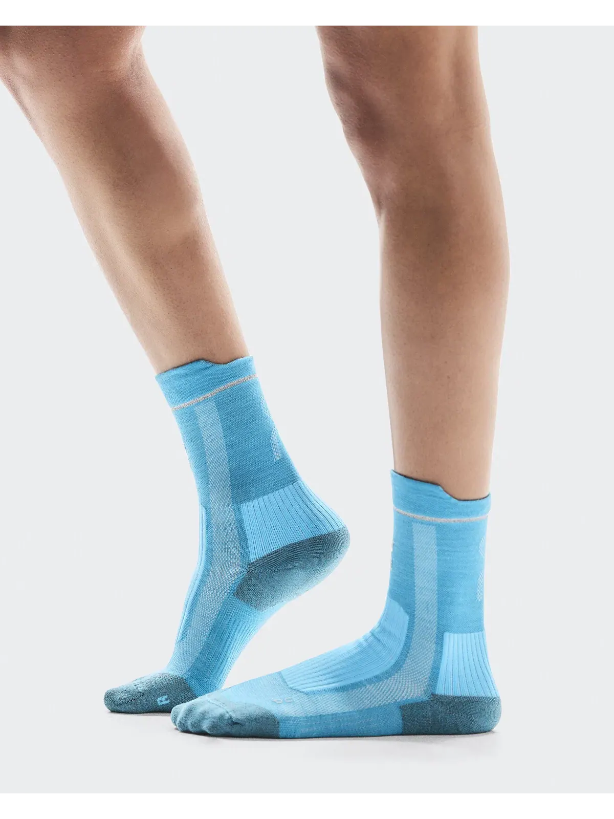 Носки для бега и трейлраннинга с шерстью мериноса Merino Ultra Sock On — 3
