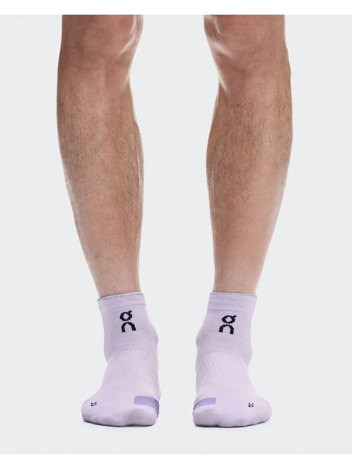 Носки для бега с амортизацией Performance Run Sock Mid On, Foxglove/Mallow — 2