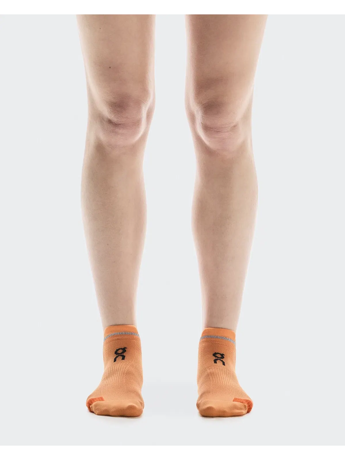 Беговые носки низкие с амортизацией Performance Run Sock Low On, Tangerine Flame — 2