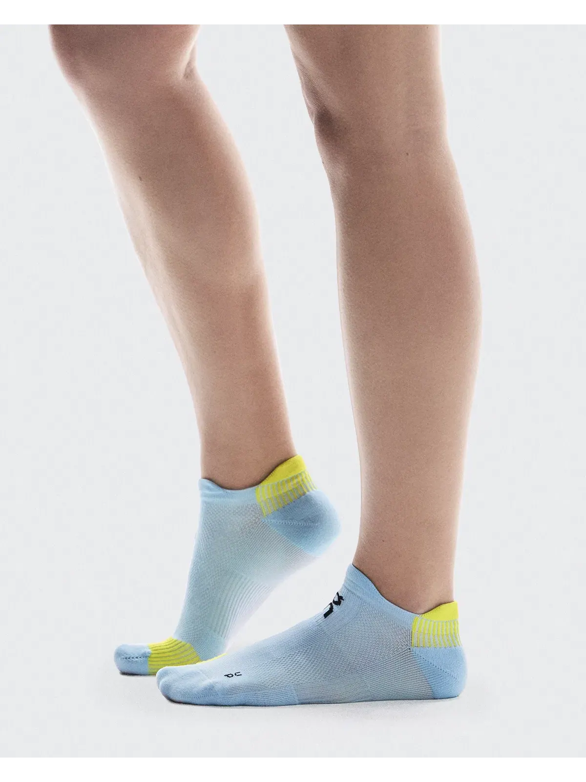 Беговые носки низкие с амортизацией Performance Run Sock Low On, Wash Lime — 3