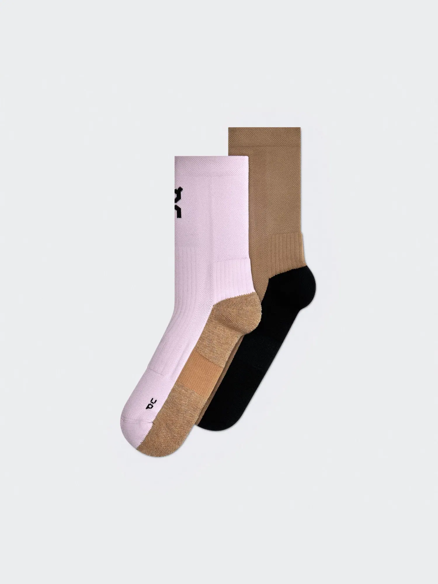 Трекинговые носки высокие с шерстью мериноса 2 пары Trail Sock High On Foxglove Ash — 5