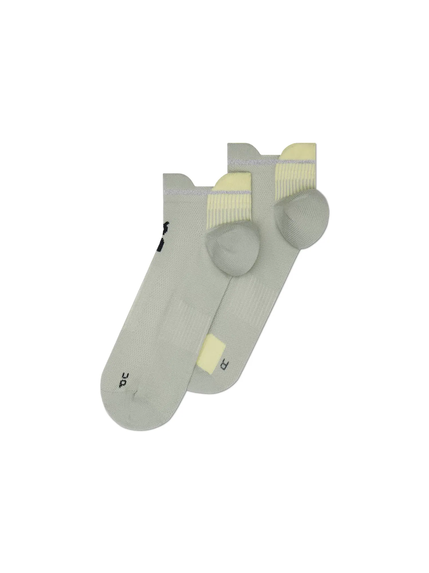 Беговые носки низкие с амортизацией Performance Run Sock Low On, Tin Lemonade — 1