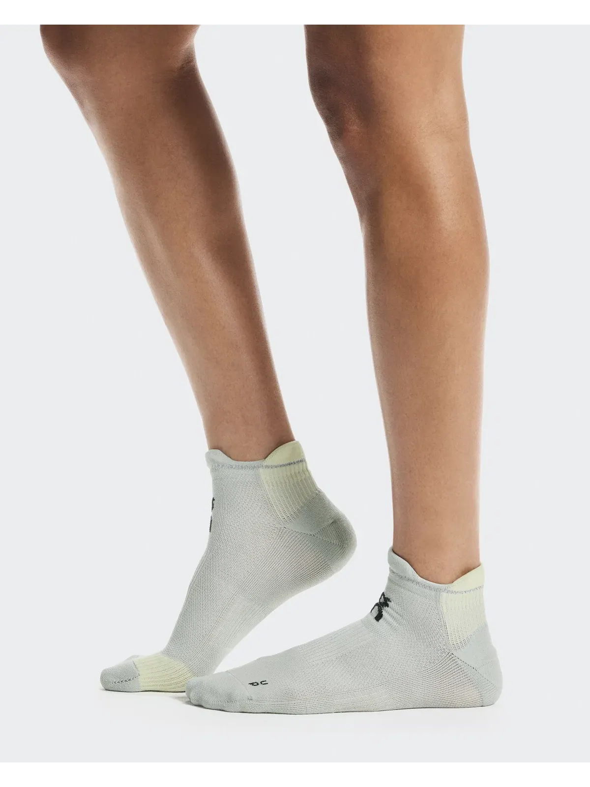 Беговые носки низкие с амортизацией Performance Run Sock Low On, Tin Lemonade — 3
