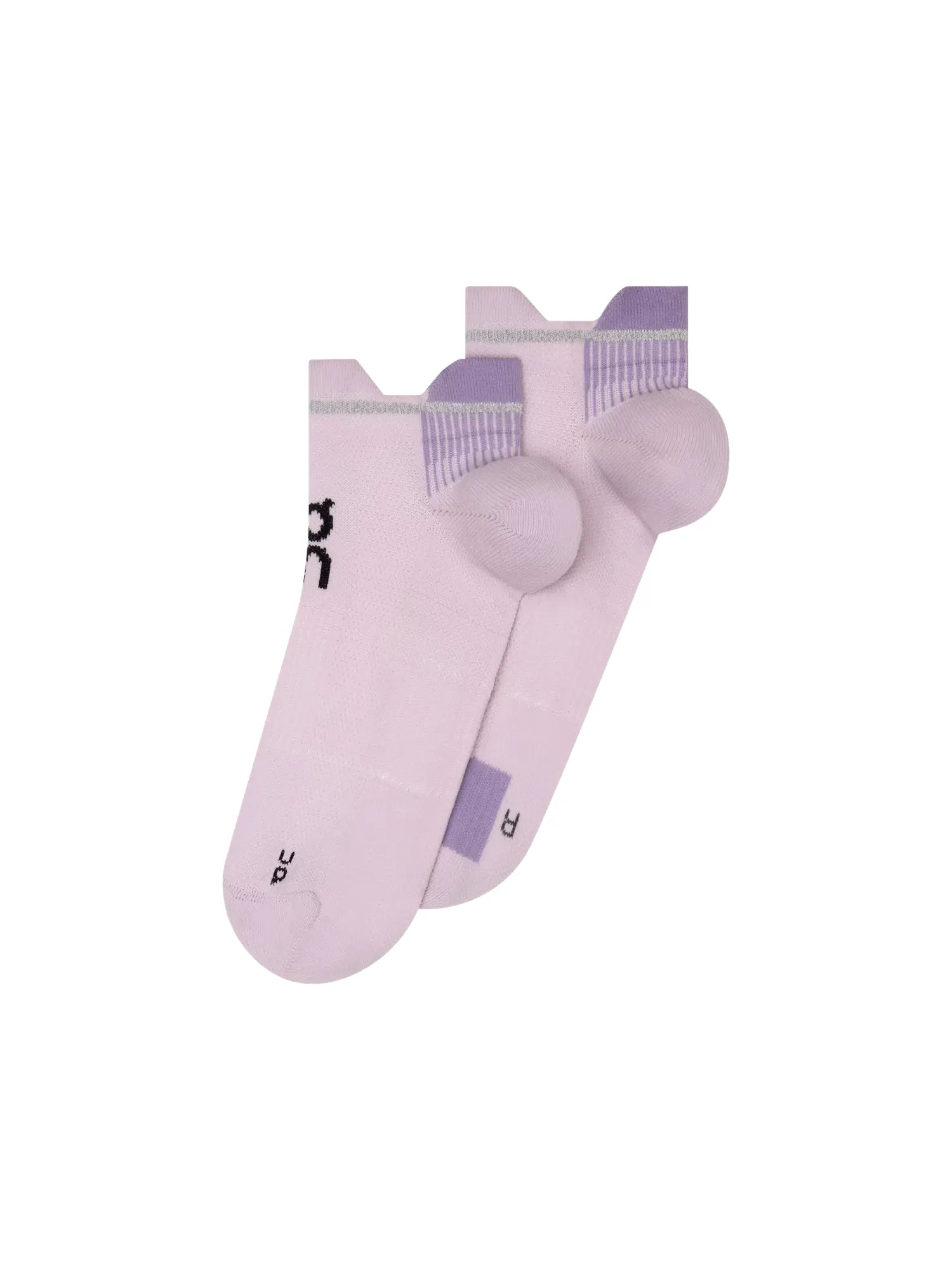 Спортивные носки низкие с амортизацией Performance Run Sock Low On, Foxglove/Mallow — 1
