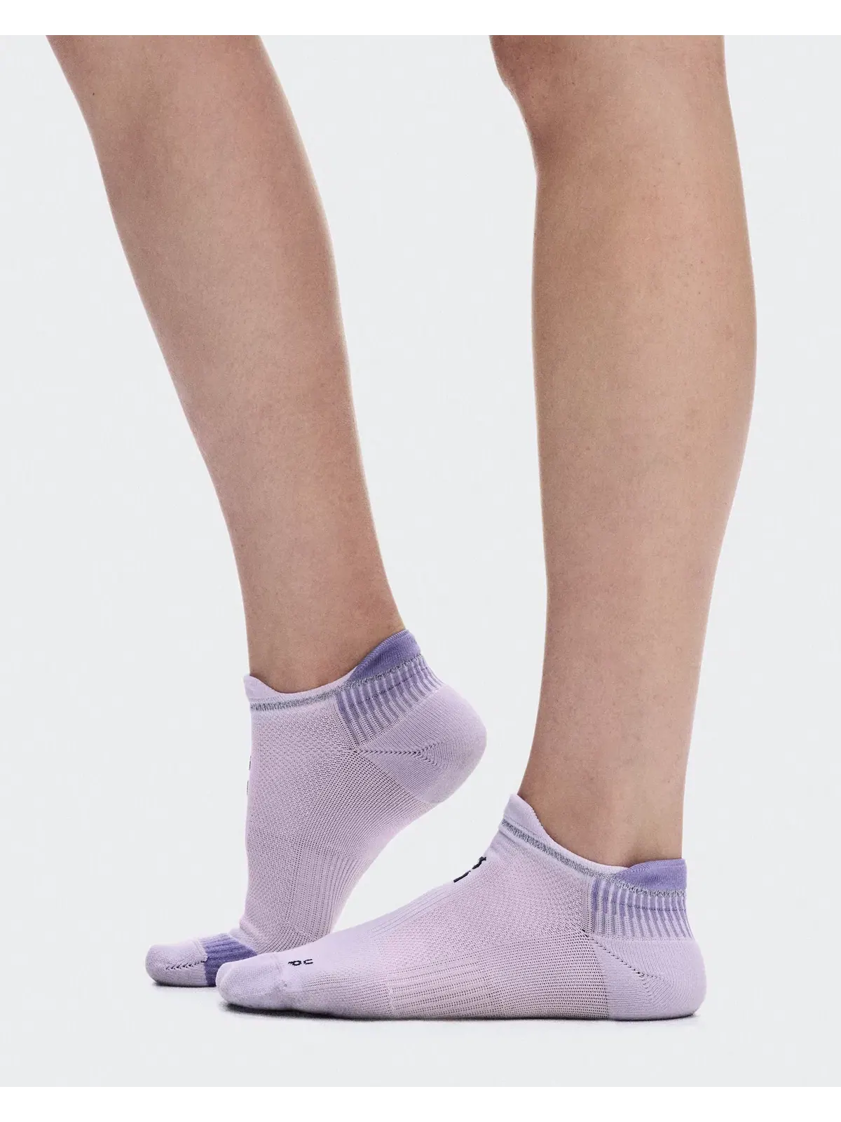 Спортивные носки низкие с амортизацией Performance Run Sock Low On, Foxglove/Mallow — 3
