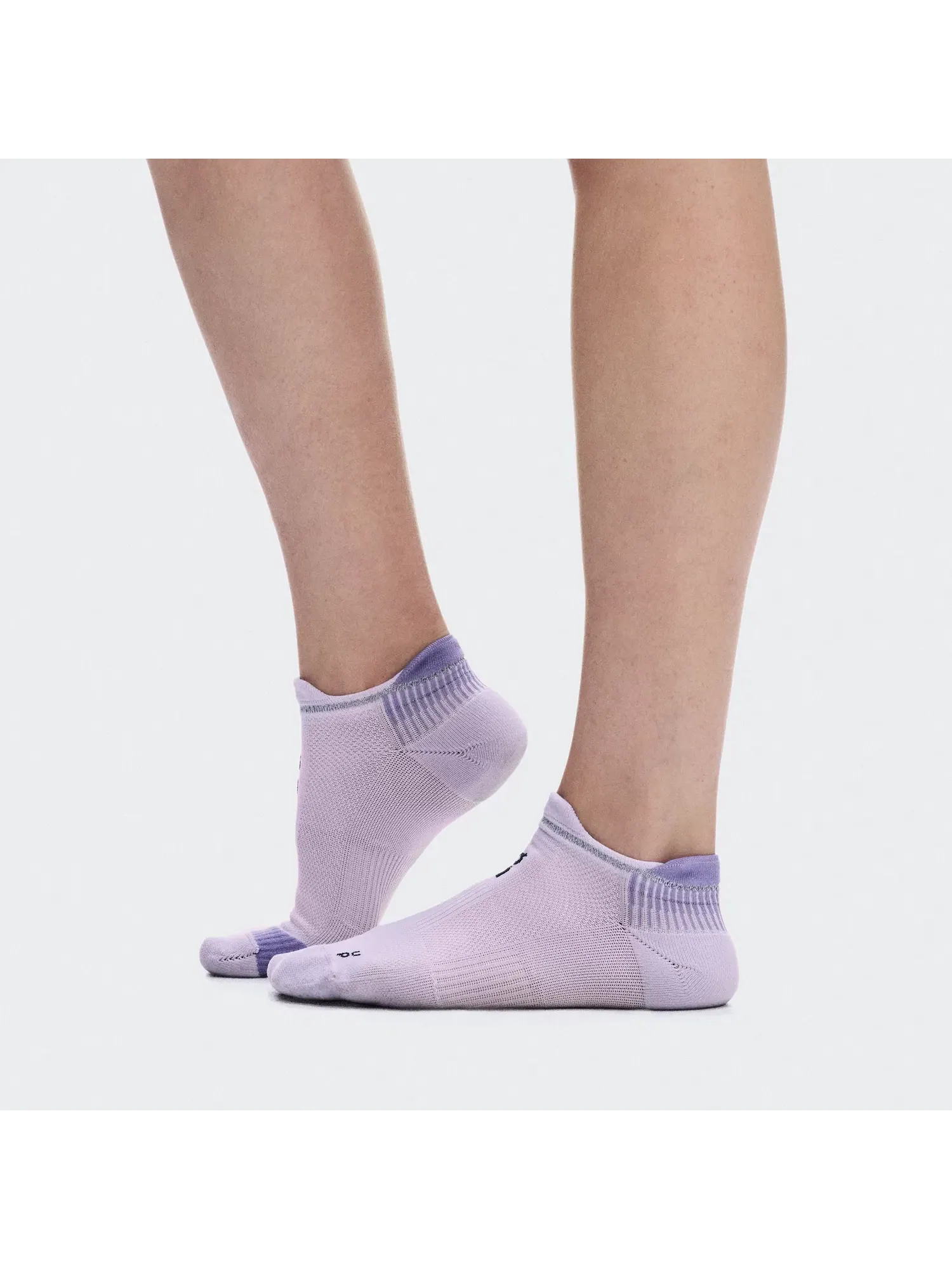 Спортивные носки низкие с амортизацией Performance Run Sock Low On, Foxglove/Mallow — 5