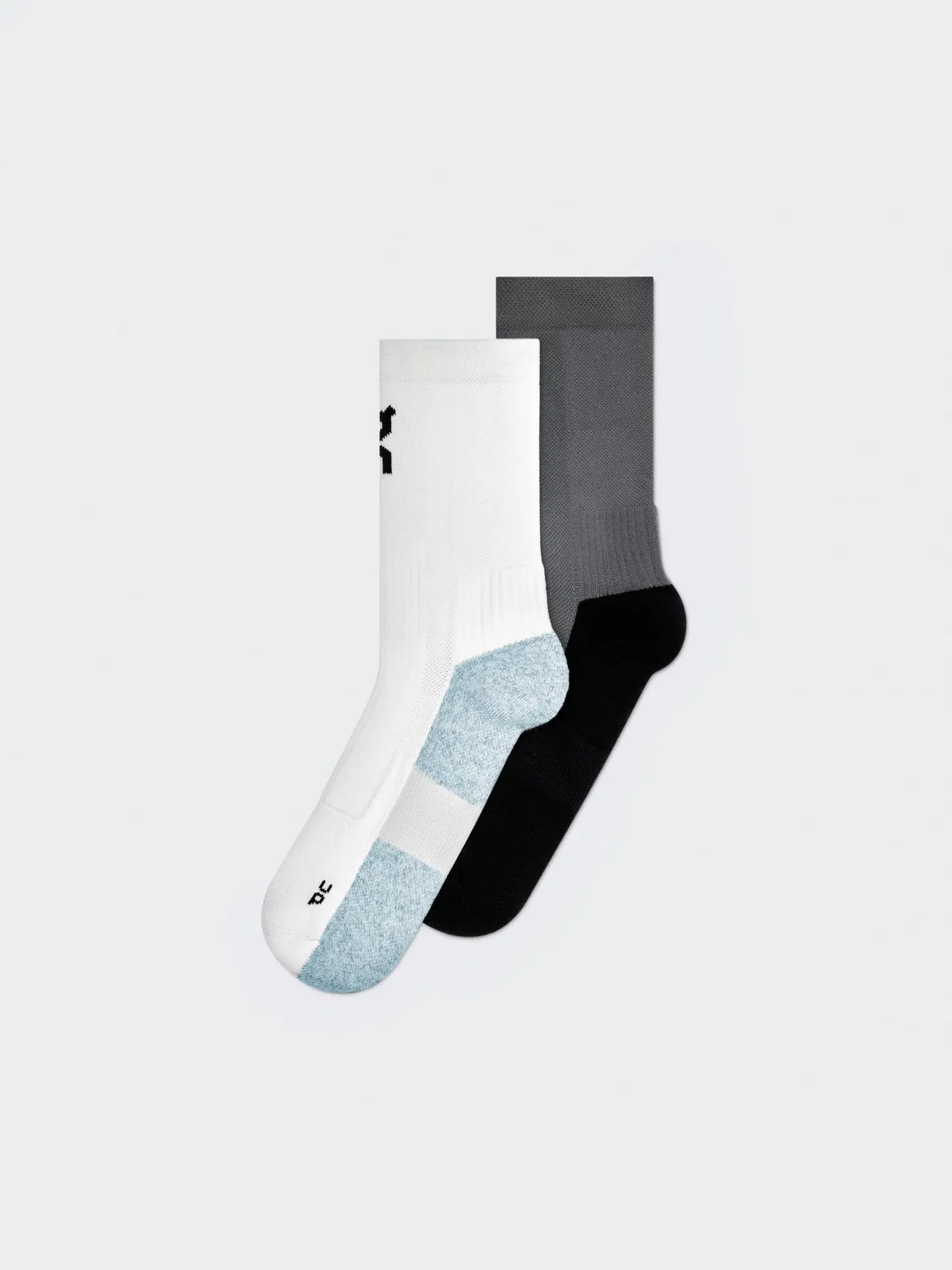 Треккинговые носки высокие с шерстью мериноса 2 пары Trail Sock High On, Frost Rock — 5