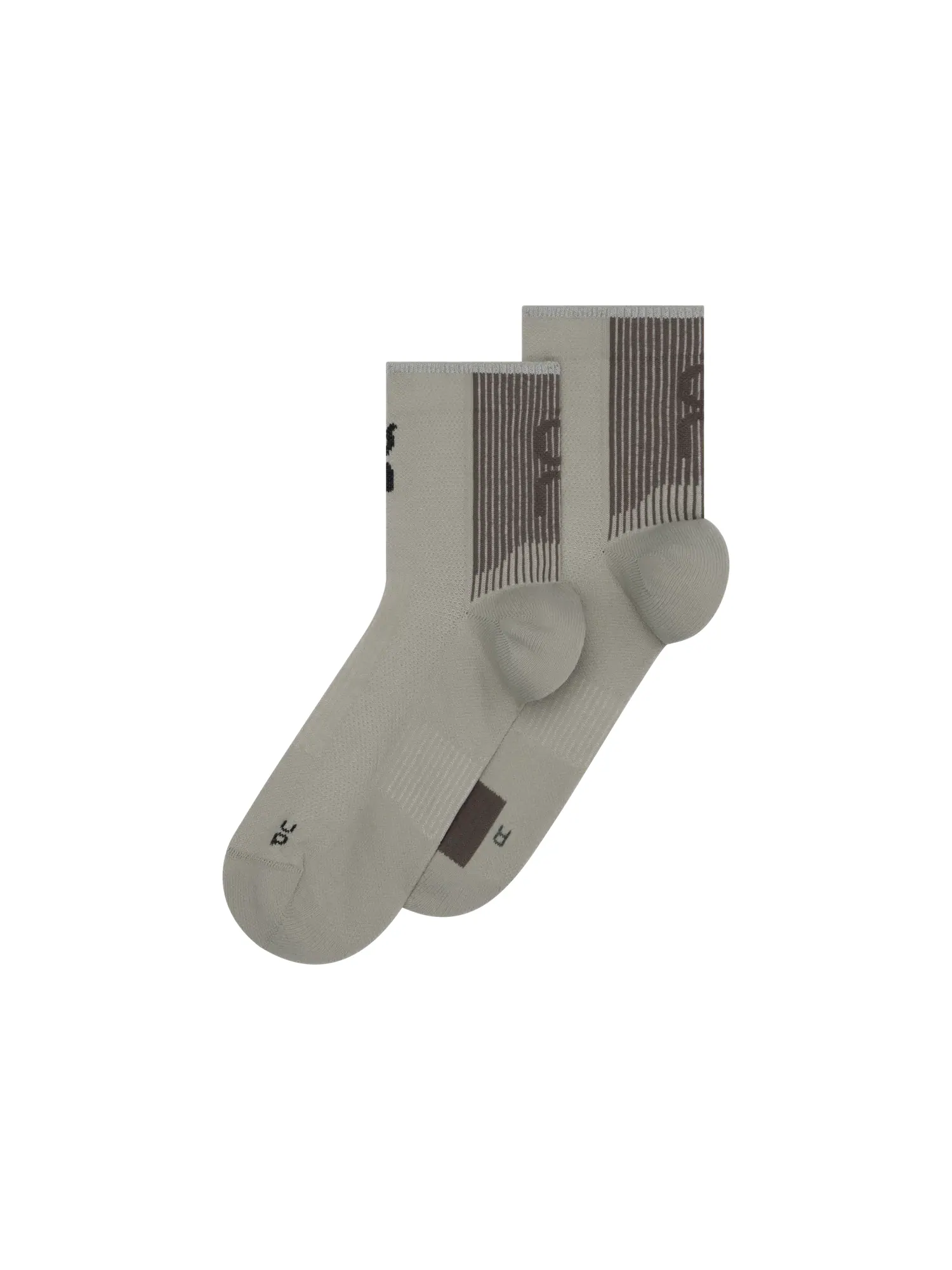 Носки для бега с усиленной амортизацией Performance Run Sock Mid On, Brume/Clove — 1
