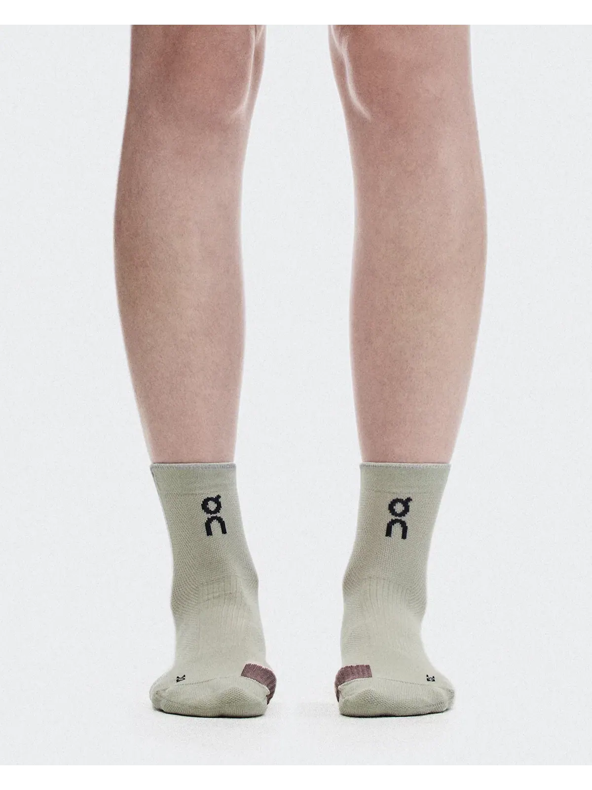 Носки для бега с усиленной амортизацией Performance Run Sock Mid On, Brume/Clove — 2