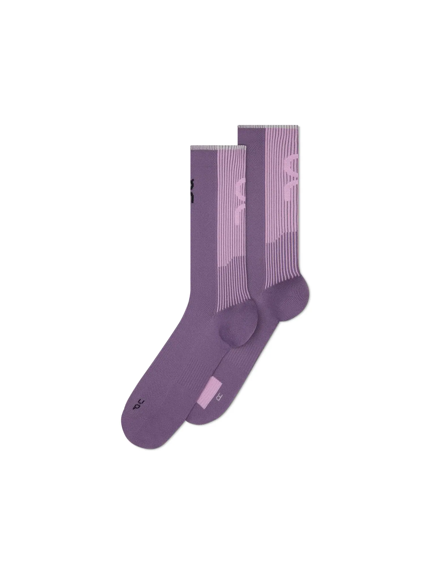 Высокие беговые носки с амортизацией Performance Run Sock High On, Dewberry/Sakura — 1