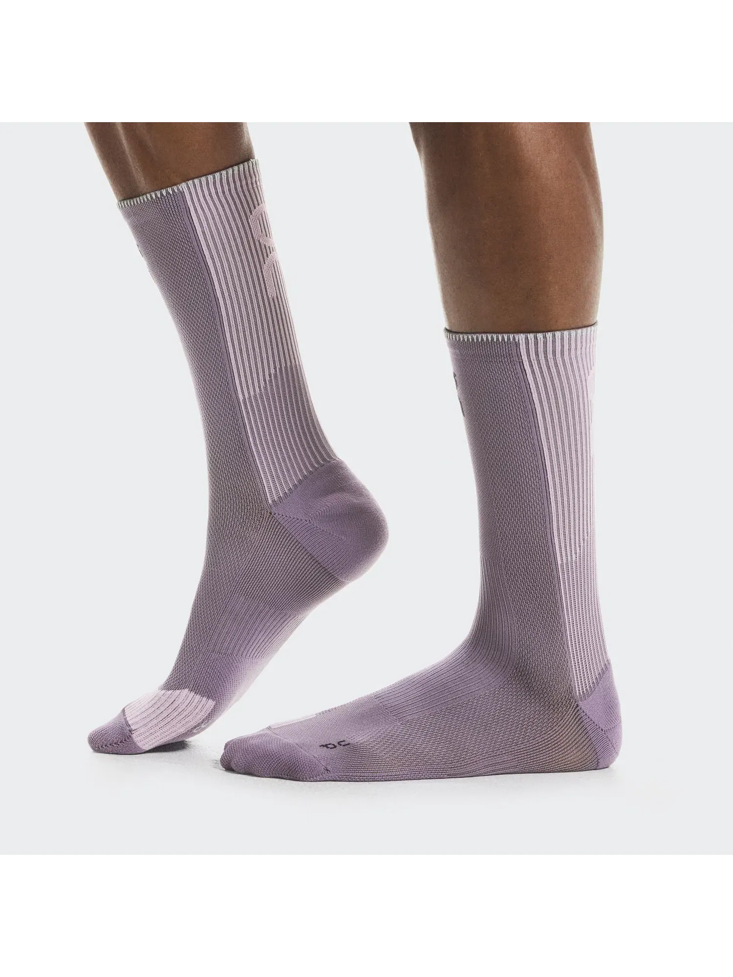 Высокие беговые носки с амортизацией Performance Run Sock High On, Dewberry/Sakura — 5