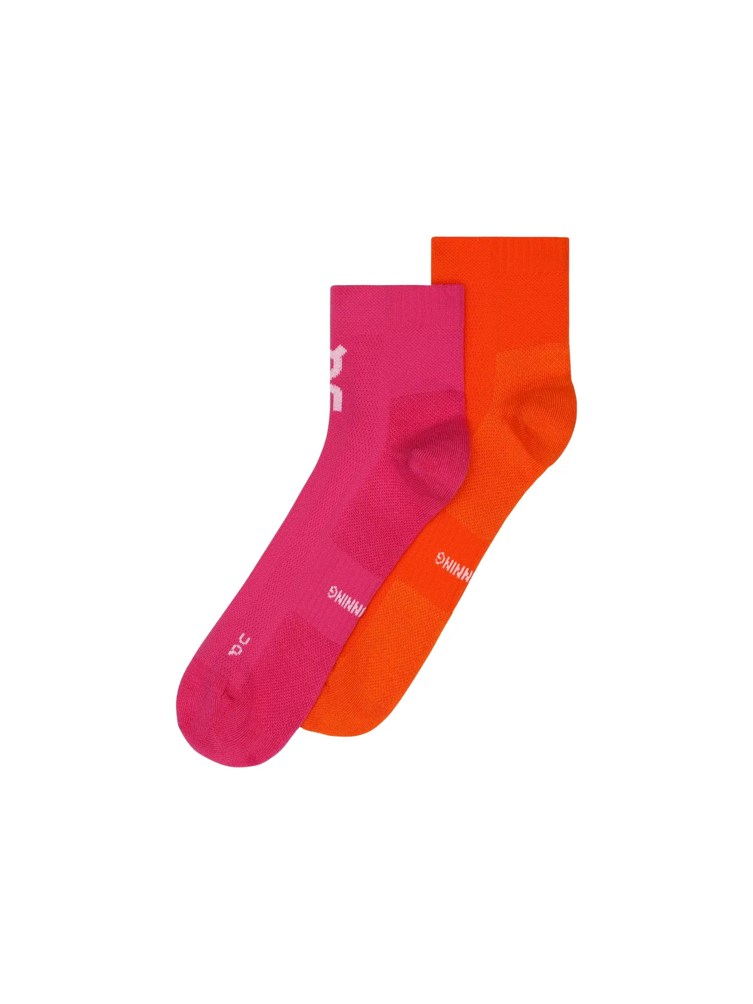 Носки спортивные беговые с усиленной амортизацией комплект 2 пары Core Run Sock Mid On — 1