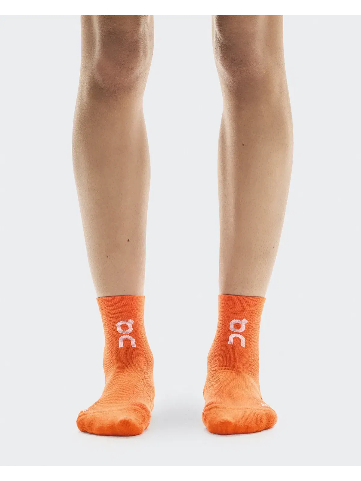 Носки спортивные беговые с усиленной амортизацией комплект 2 пары Core Run Sock Mid On — 2