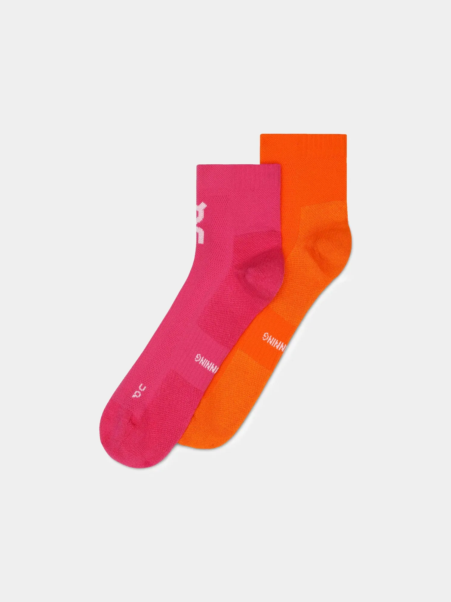 Носки спортивные беговые с усиленной амортизацией комплект 2 пары Core Run Sock Mid On — 5