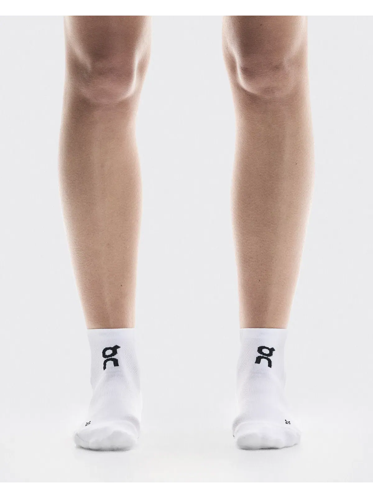 Носки спортивные с усиленной амортизацией, комплект из двух пар, Core Run Sock Mid, On — 2