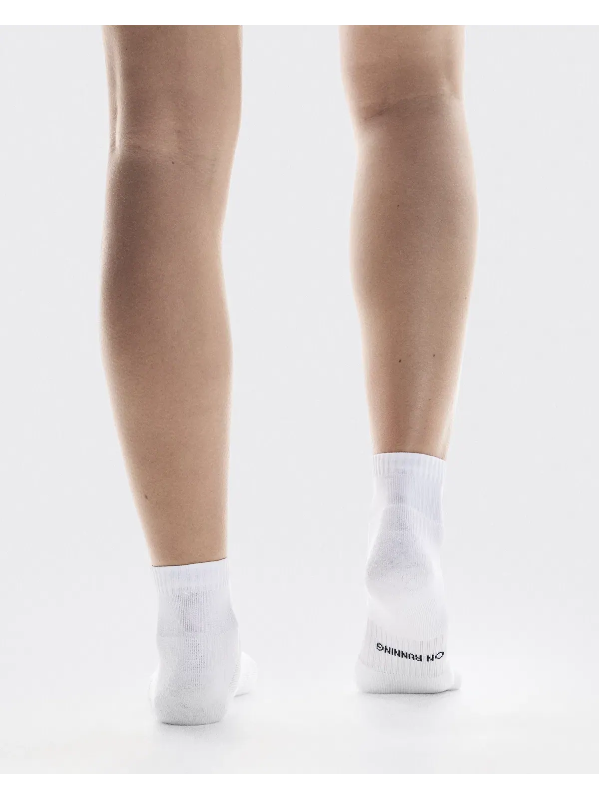 Носки спортивные с усиленной амортизацией, комплект из двух пар, Core Run Sock Mid, On — 4