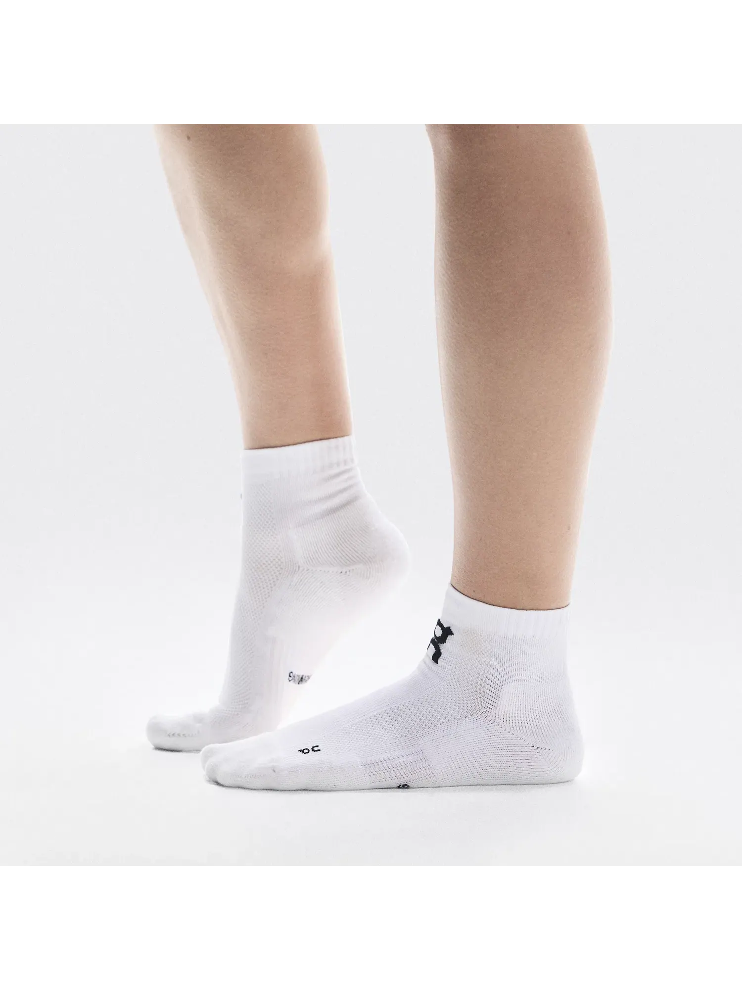 Носки спортивные с усиленной амортизацией, комплект из двух пар, Core Run Sock Mid, On — 5