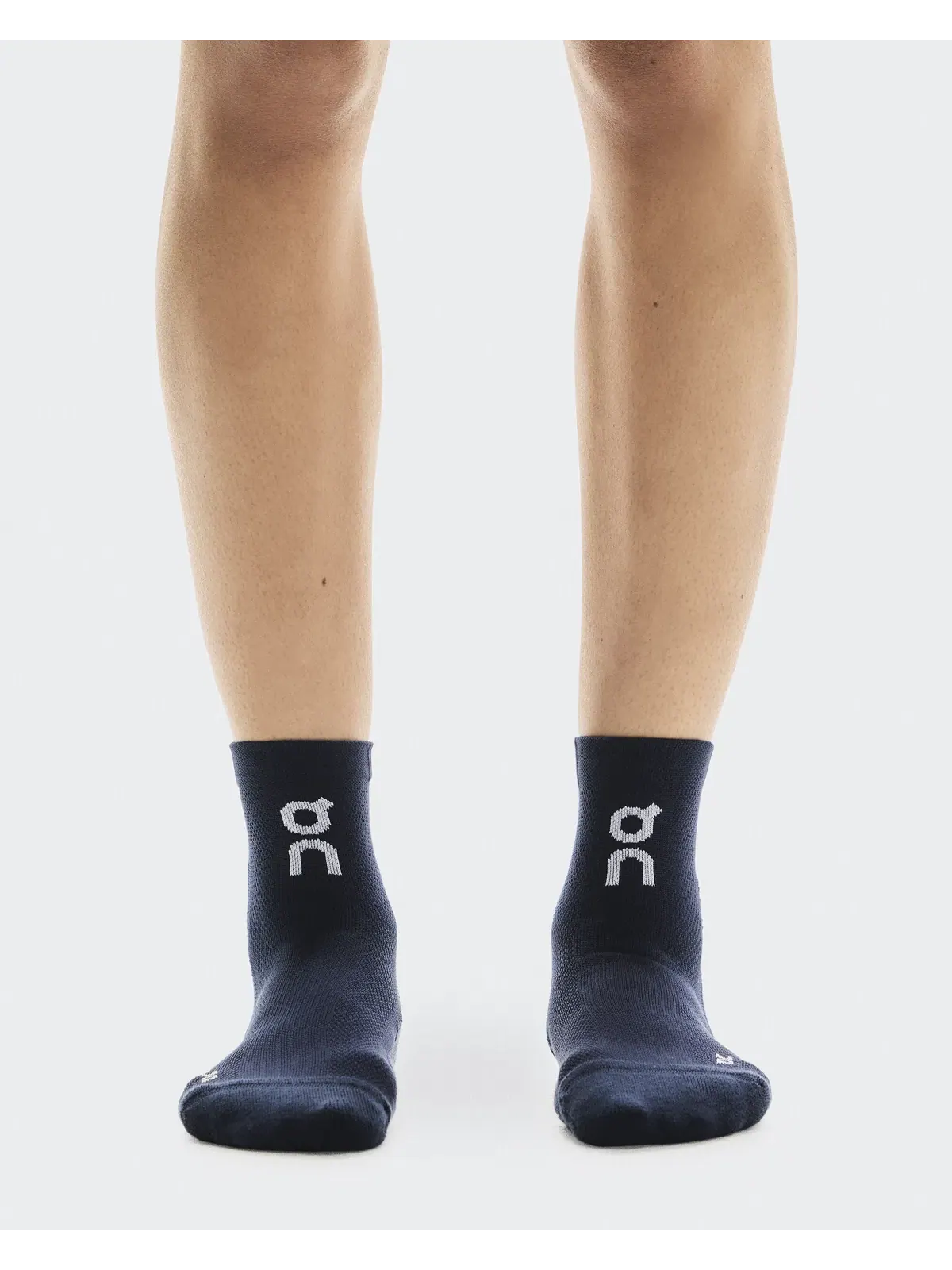 Детские носки для бега с усиленной амортизацией комплект 2 пары Core Run Sock Mid On — 2