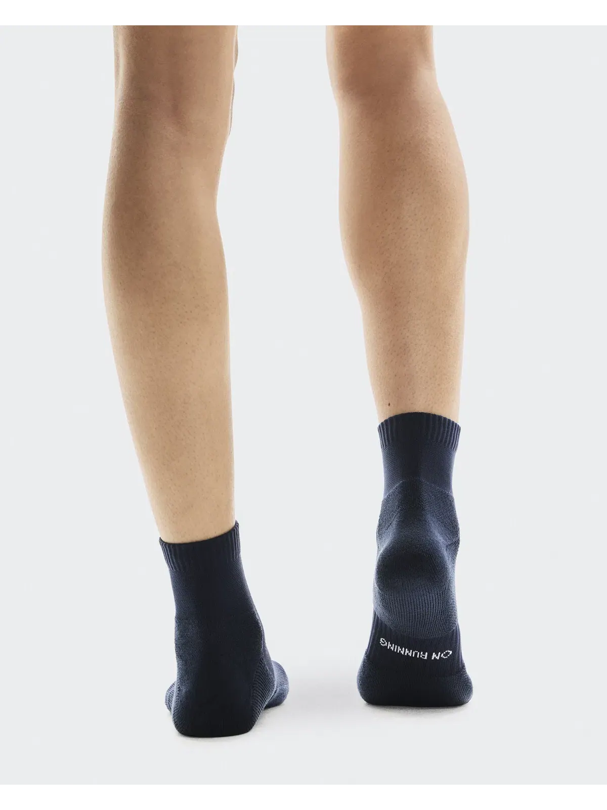 Детские носки для бега с усиленной амортизацией комплект 2 пары Core Run Sock Mid On — 4