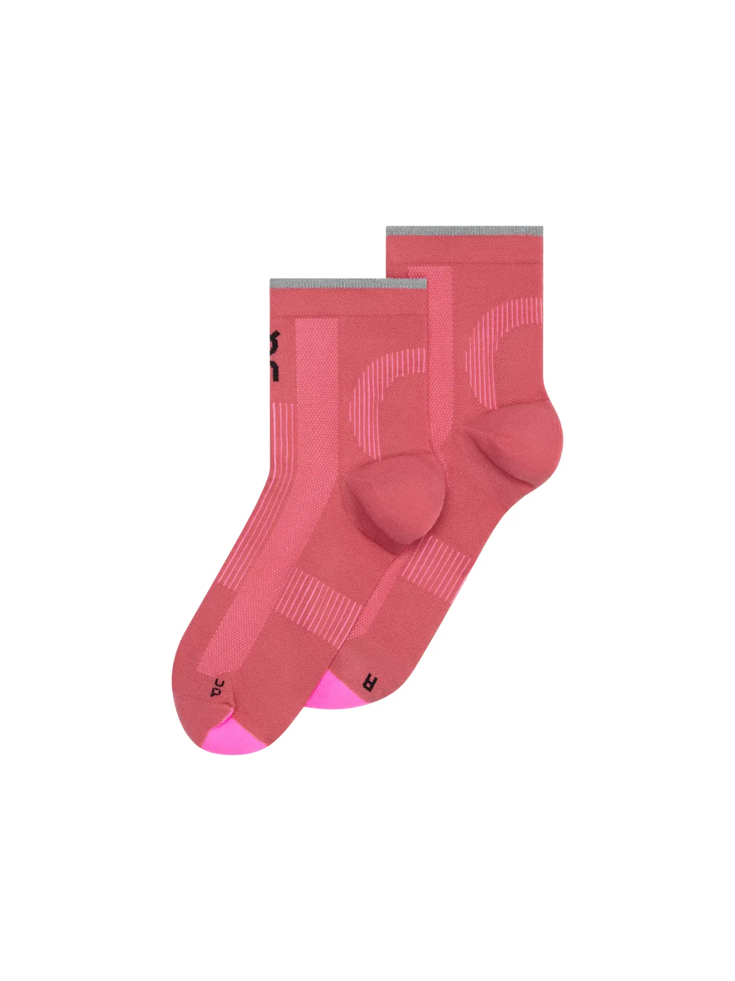 Беговые носки с амортизацией Elite Run Sock Mid On, Camellia/Azalea — 1