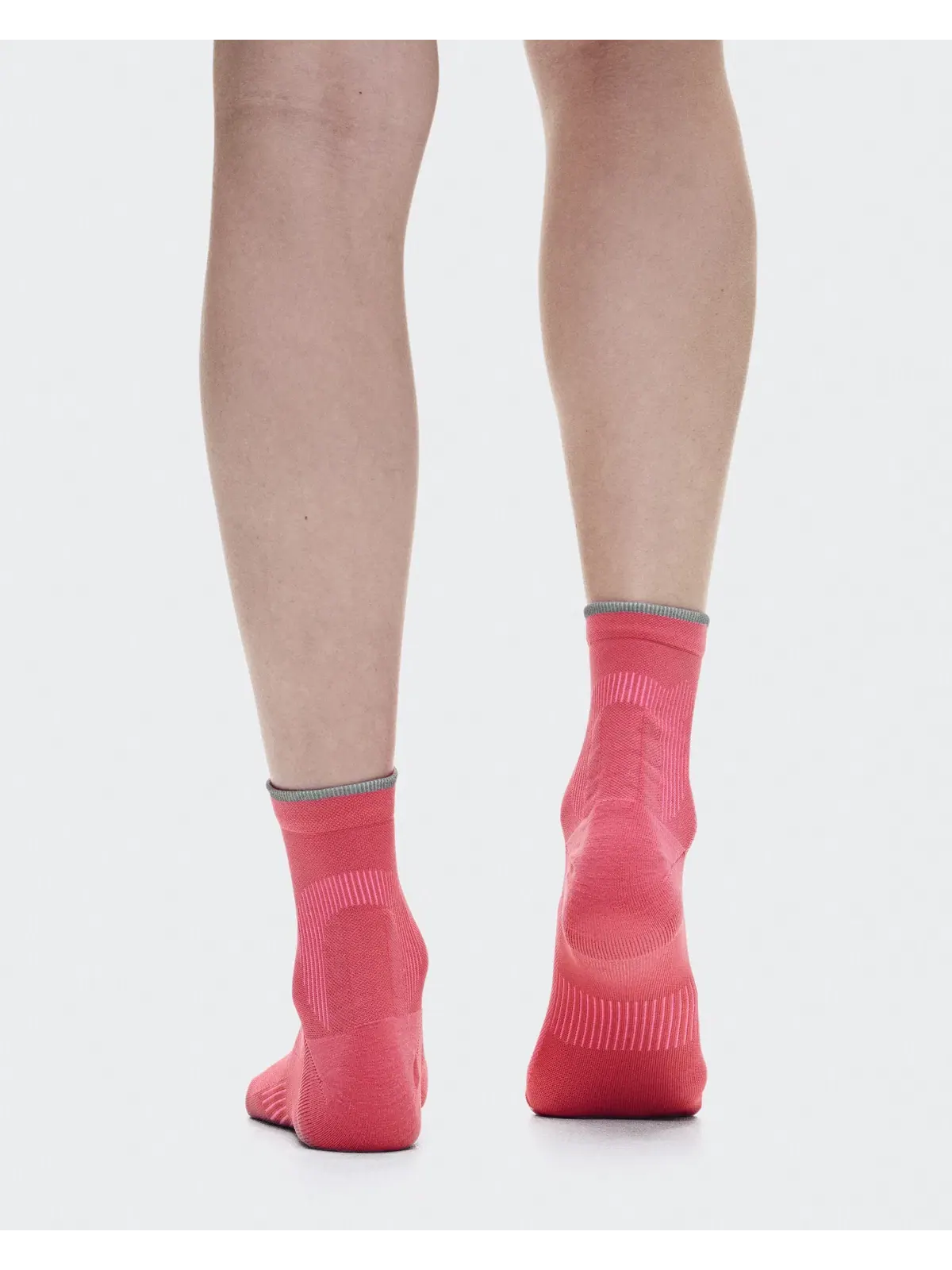 Беговые носки с амортизацией Elite Run Sock Mid On, Camellia/Azalea — 4