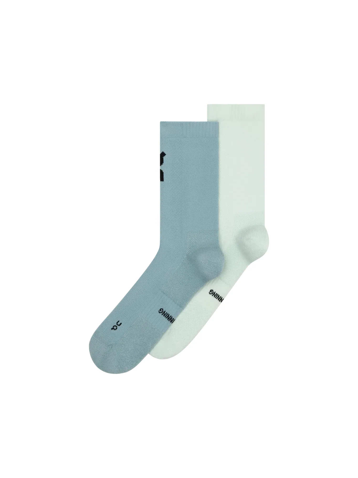 Высокие носки для бега с усиленной амортизацией комплект 2 пары Core Run Sock High On, Flurry Wash — 1