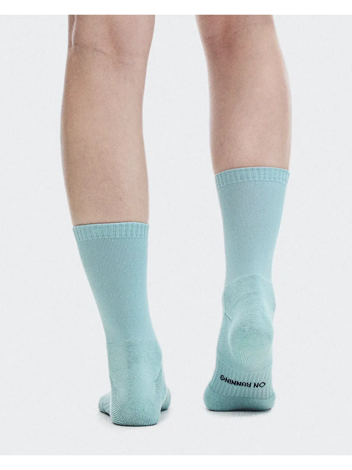 Высокие носки для бега с усиленной амортизацией комплект 2 пары Core Run Sock High On, Flurry Wash — 4