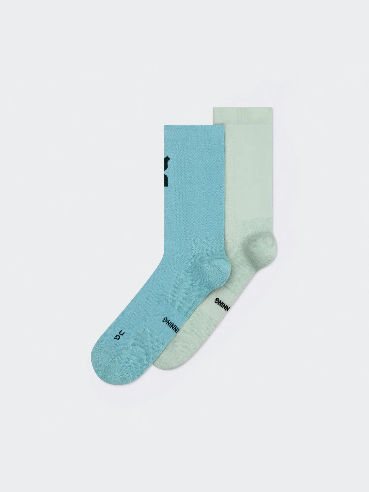 Высокие носки для бега с усиленной амортизацией комплект 2 пары Core Run Sock High On, Flurry Wash — 5