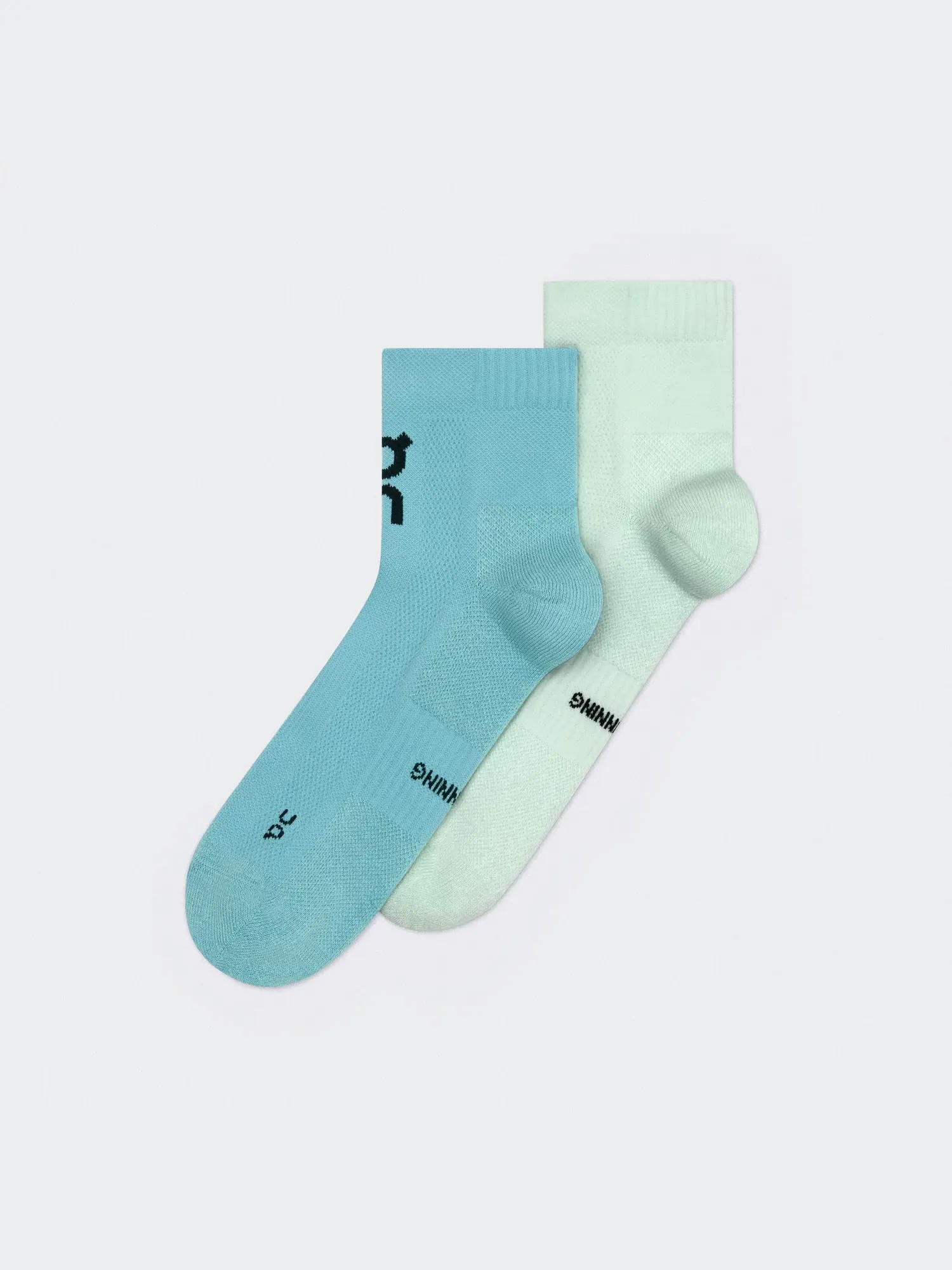 Носки для бега с усиленной амортизацией комплект 2 пары Core Run Sock Mid On, Flurry Wash — 5
