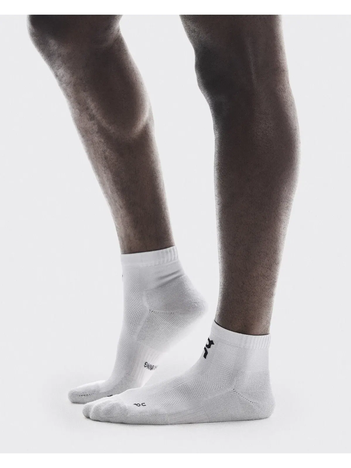 Носки спортивные с усиленной амортизацией комплект 2 пары Core Run Sock Mid On — 3