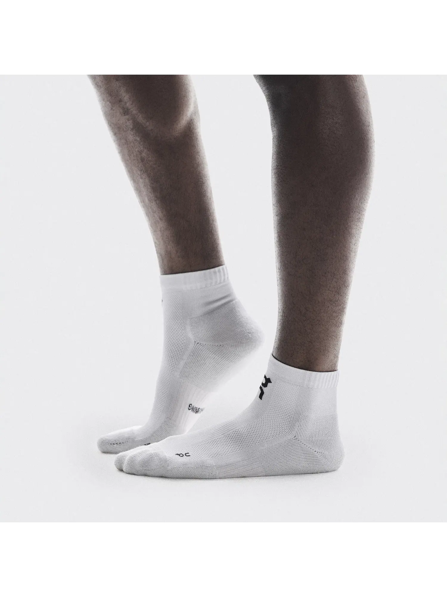 Носки спортивные с усиленной амортизацией комплект 2 пары Core Run Sock Mid On — 5