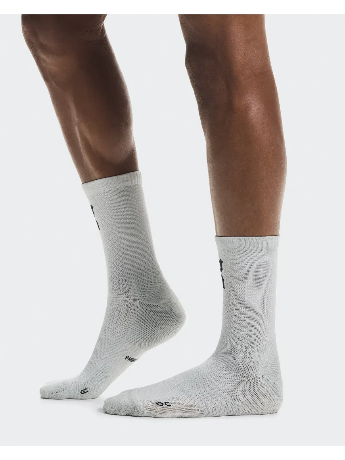 Высокие носки для бега с усиленной амортизацией комплект 2 пары Core Run Sock High On — 3