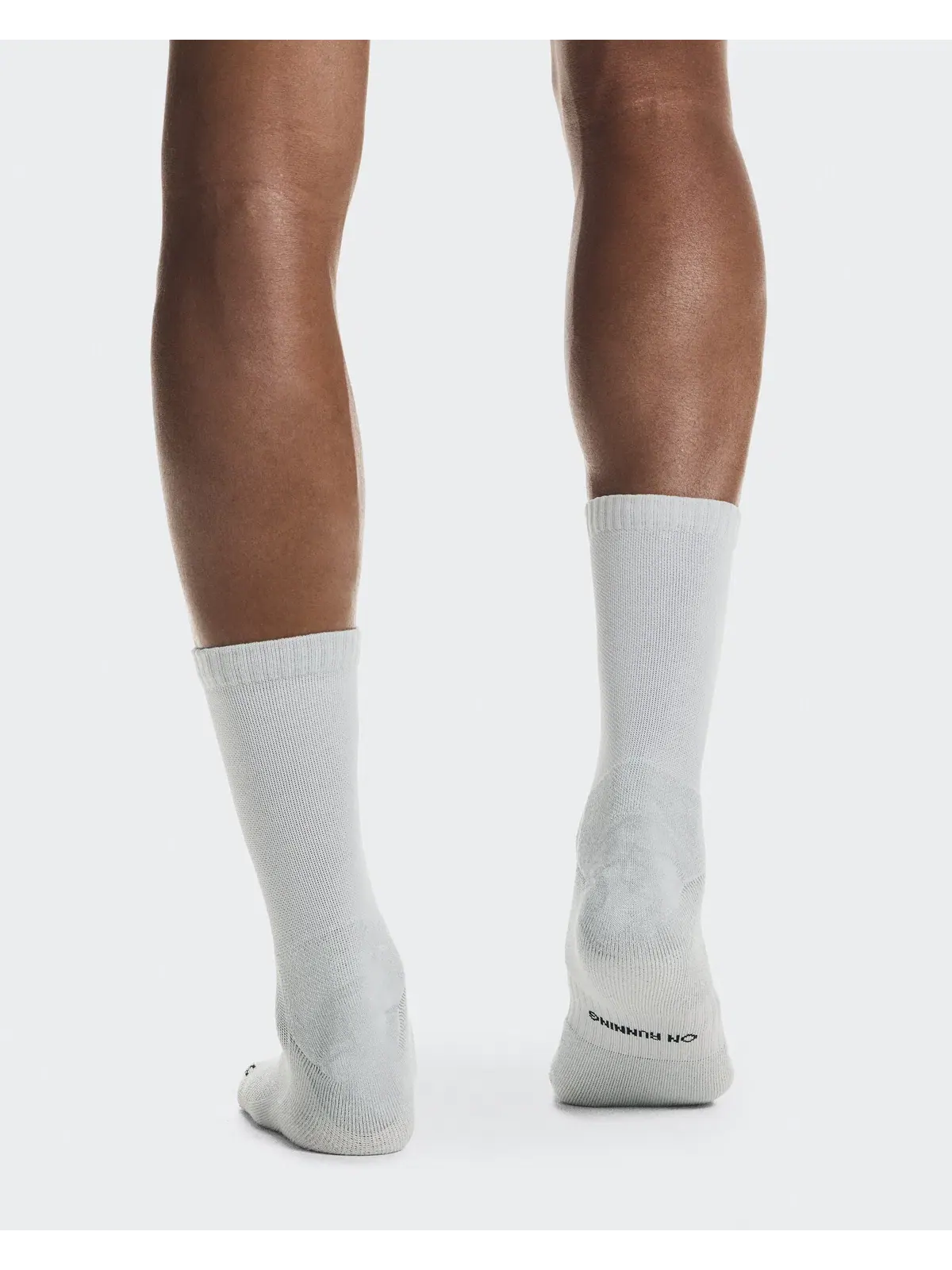 Высокие носки для бега с усиленной амортизацией комплект 2 пары Core Run Sock High On — 4