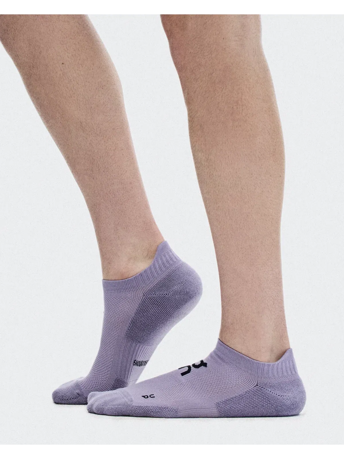 Детские низкие носки для бега с амортизацией комплект 2 пары Core Run Sock Low On, Foxglove/Mallow — 3