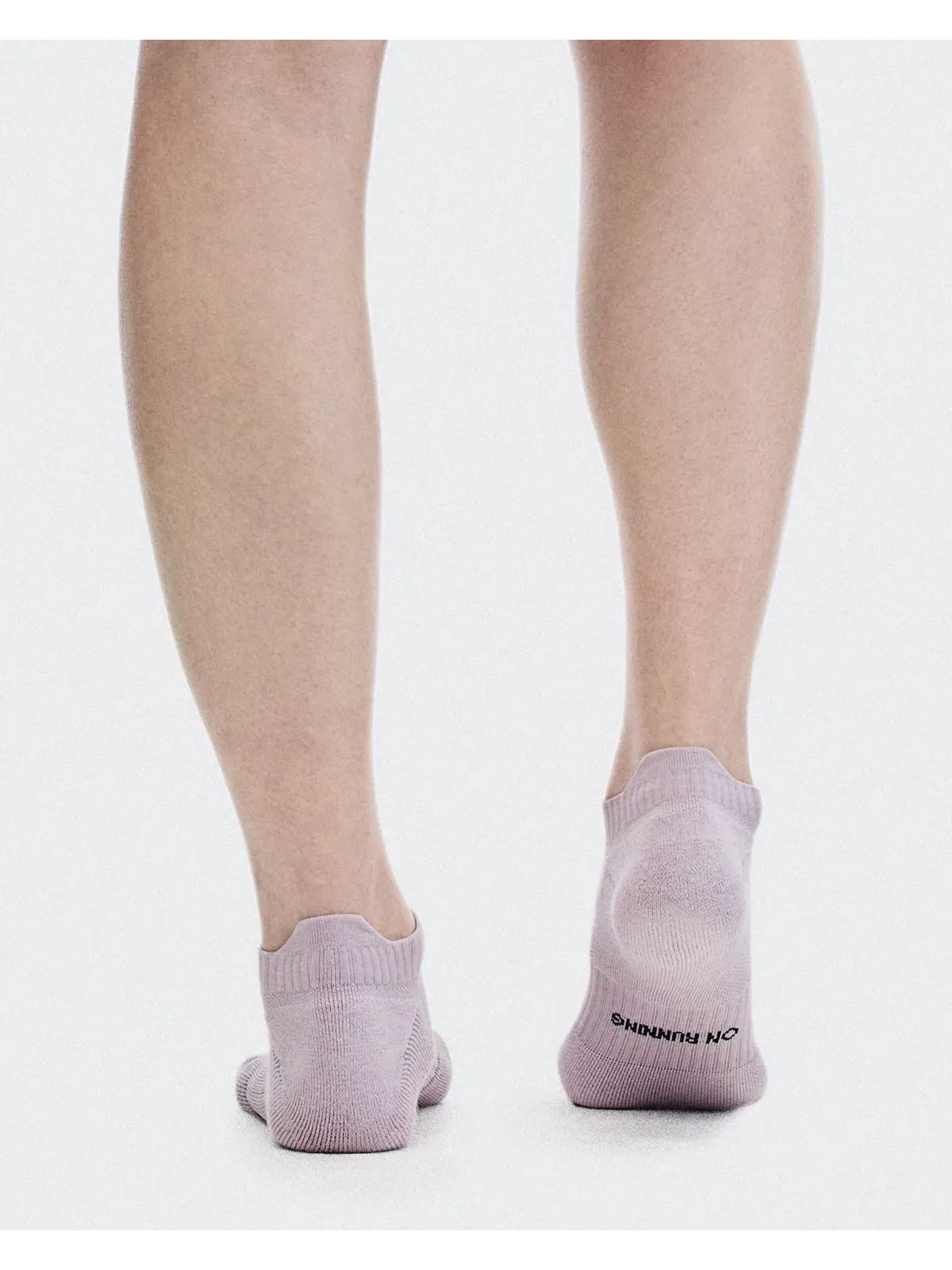 Детские низкие носки для бега с амортизацией комплект 2 пары Core Run Sock Low On, Foxglove/Mallow — 4