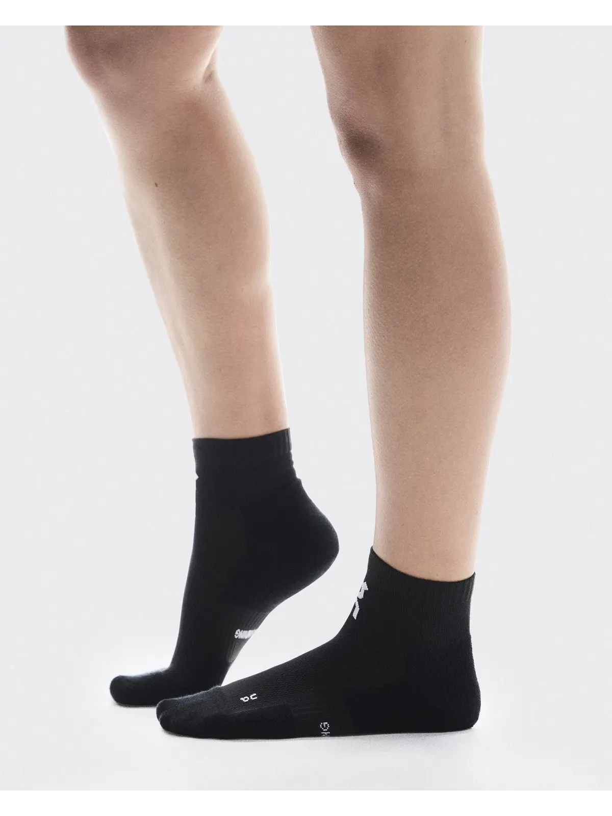 Носки спортивные с усиленной амортизацией Core Run Sock Mid комплект 2 пары On — 3