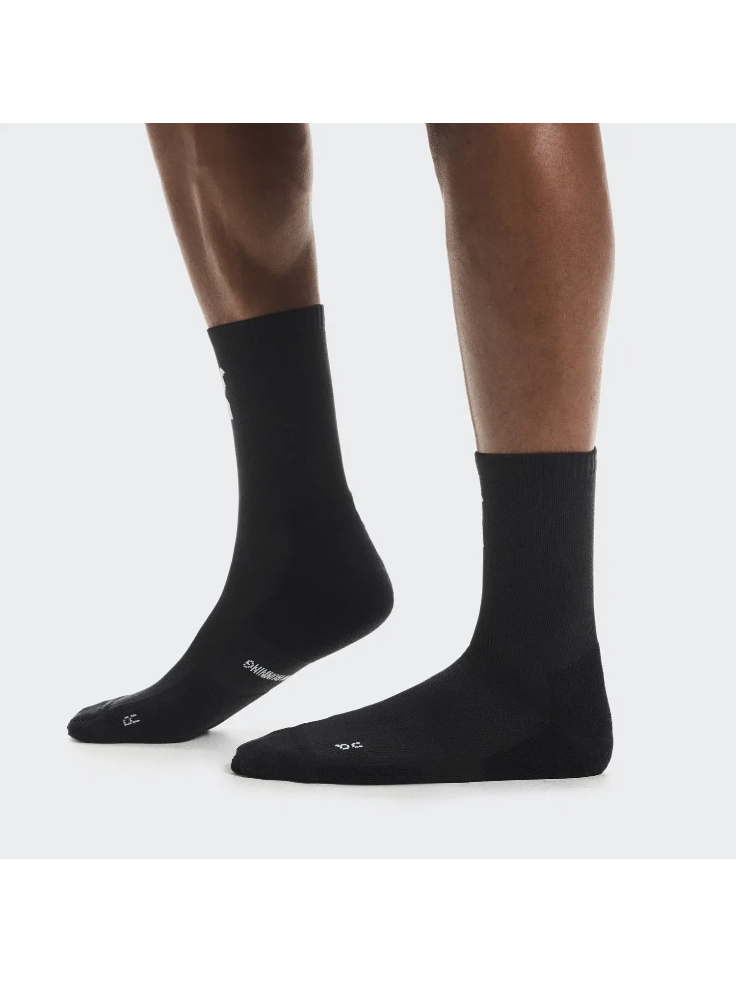 Высокие носки для бега с амортизацией и вентиляцией комплект 2 пары Core Run Sock High On — 5