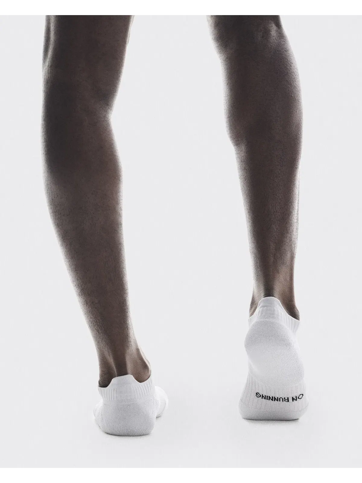 Носки спортивные низкие с усиленной амортизацией Core Run Sock Low 2P On — 4