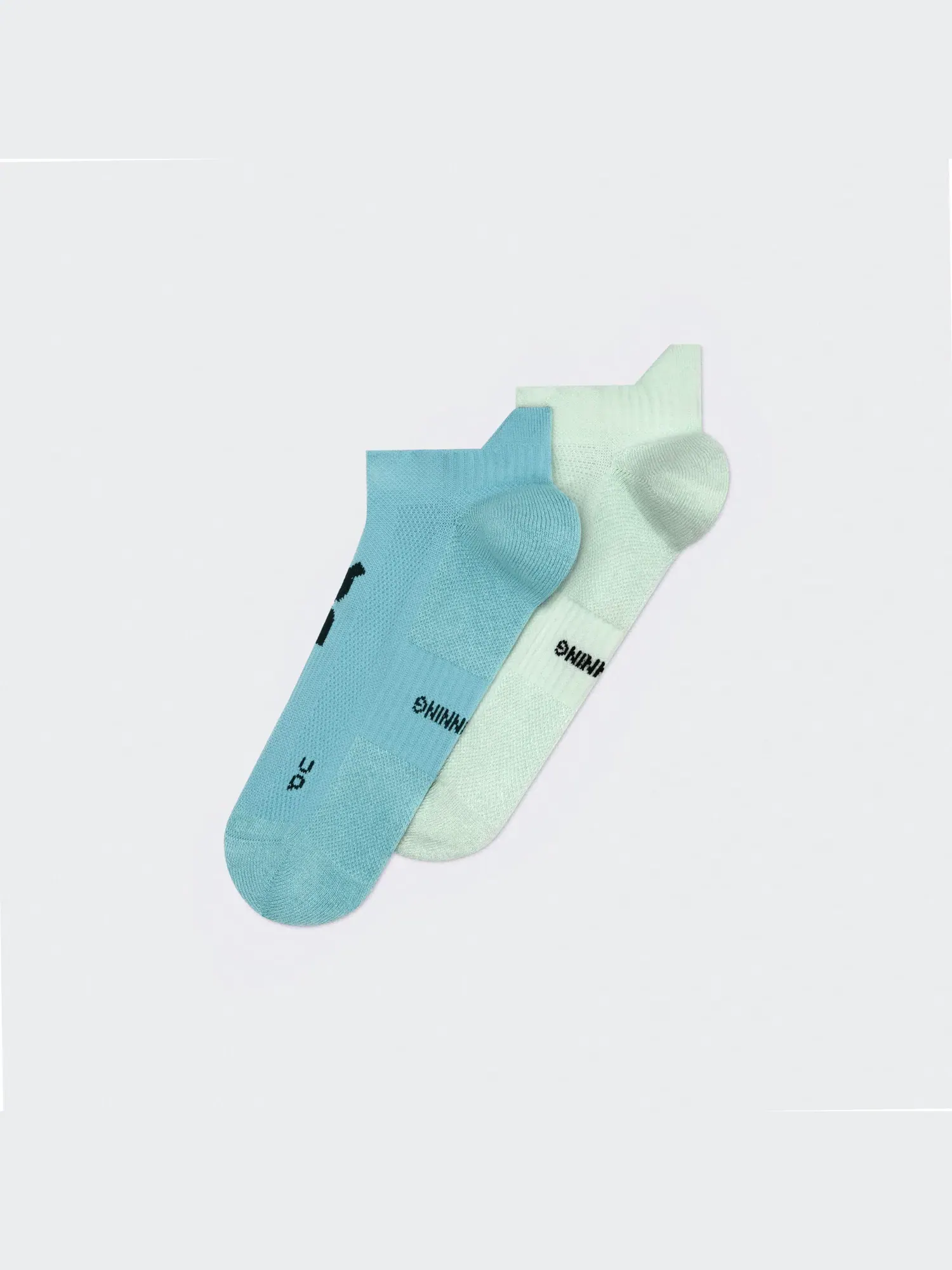 Детские носки низкие с амортизацией Core Run Sock Low 2P On, Flurry/Wash — 5