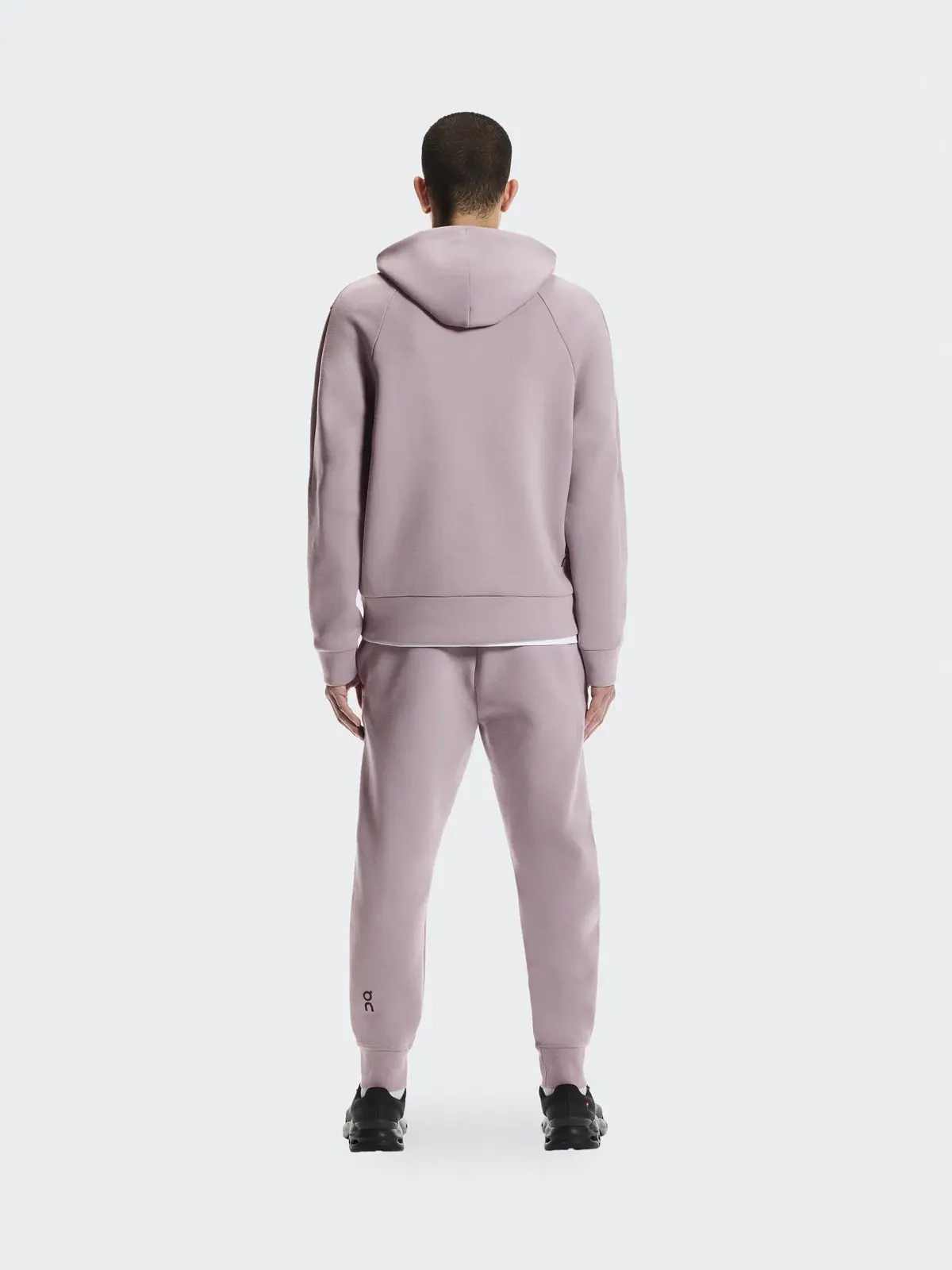 Мужское худи с карманом-кенгуру Focus Tech Hoodie On, Heron — 3