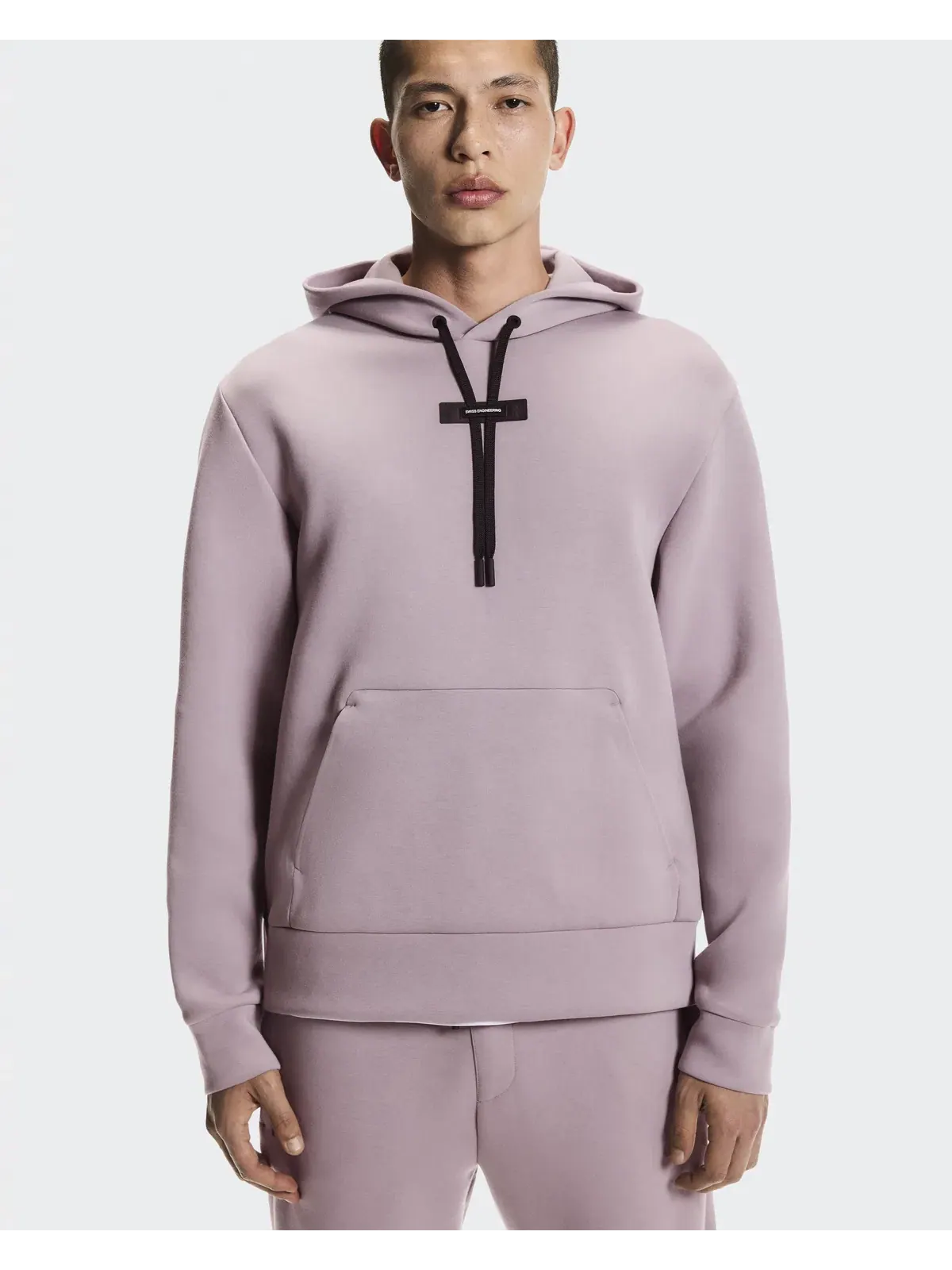 Мужское худи с карманом-кенгуру Focus Tech Hoodie On, Heron — 8