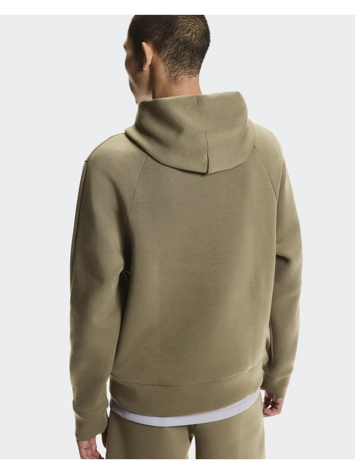 Мужское худи с карманом-кенгуру Focus Tech Hoodie On — 5