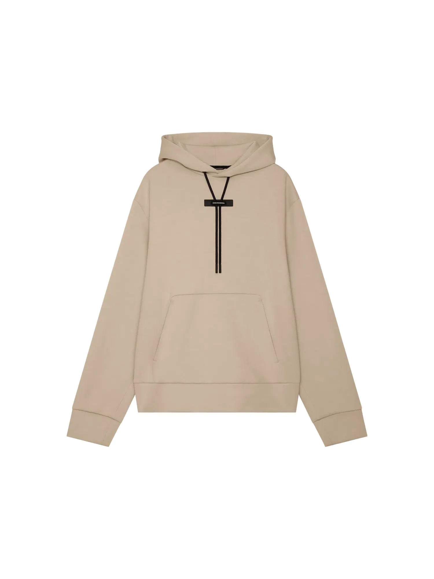 Мужское худи с карманом-кенгуру Focus Tech Hoodie On — 1