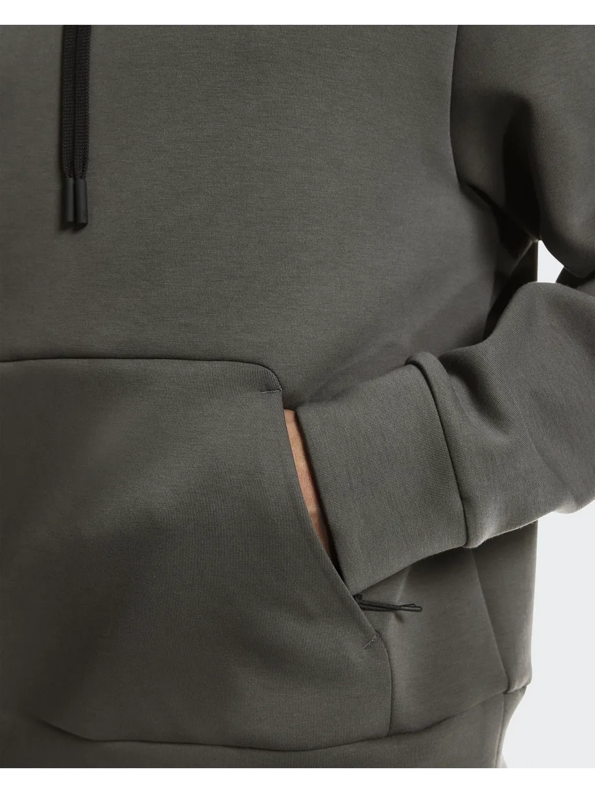Мужское худи с карманом-кенгуру Focus Tech Hoodie On — 8